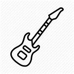 Guitar Icon Musical Vectorified Instrument