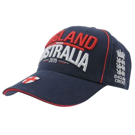 England Australia 2015 Ecb Cricket Ashes Supporters Baseball Cap Hat