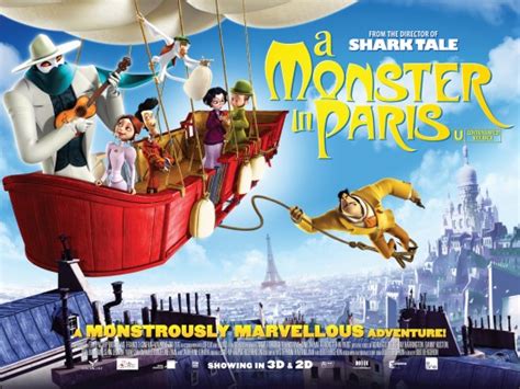 Traqué sans relâche par le redoutable préfet maynott, il demeure introuvable. A Monster in Paris (aka Un monstre à Paris) Movie Poster ...