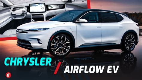 First Look Chrysler Airflow Concept Previews All Electric Future Youtube