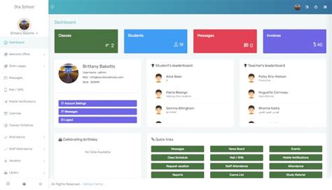 School Management System Project With Source Code In