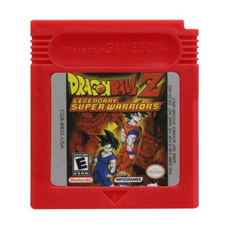 New characters, new stages, new ost, ect. Dragon Ball Z - Legendary Super Warriors Game Boy Color GBC 16bit