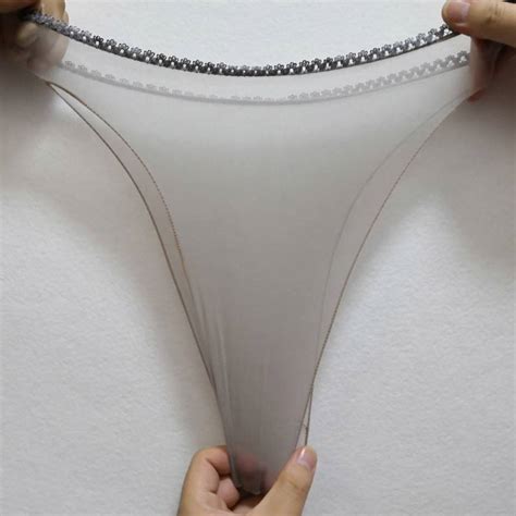 Sexy Men Women Sheer See Through Panties Briefs Nylon Pantyhose Shorts Underwear EBay