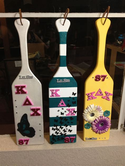 The Paddles I Made For My Littles