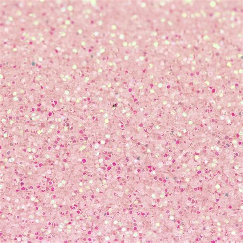 Pale Iridescent Pink A4 Glitter Card