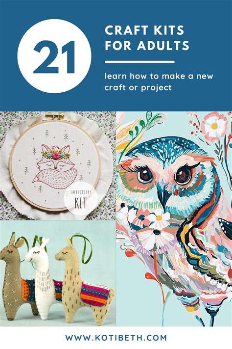 21 Of The Best Craft Kits For Adults Koti Beth