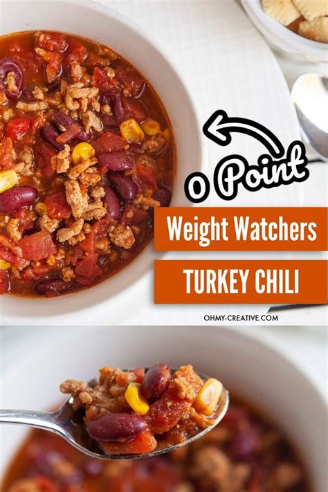 Healthy And Easy Weight Watchers Turkey Chili Recipe