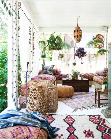 Beautiful Front Porch Decor Ideas With Bohemian Style 31 Magzhouse