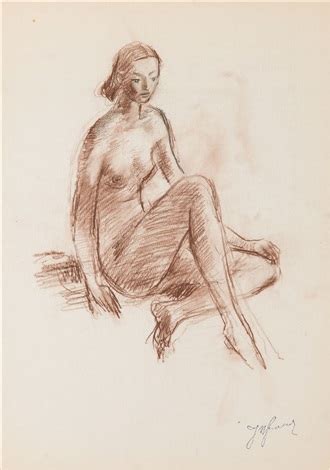 Seating Nude By Jan Marcin Szancer On Artnet