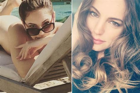 Kelly Brook Teases Fans With Naked Sunbathing Snap After Nude Leak