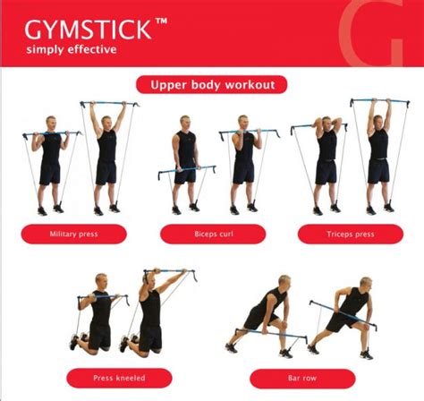 Gymstick Upper Body Workout Our Upper Body Workout Poster Provides