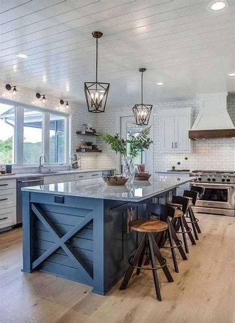 20 Modern Farmhouse Kitchen Decorating