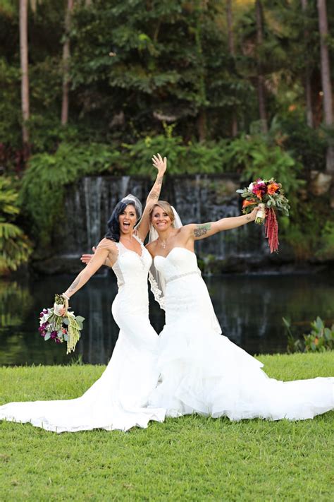 Two Brides Florida Wedding Popsugar Love And Sex Photo 54