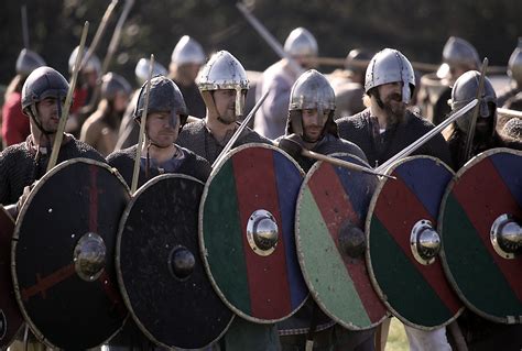 Battle Of Hastings 1066 The Saxon Sheild Wall Pg Tips2 Flickr