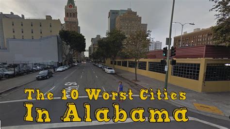 The 10 Worst Cities In Alabama Explained Otosection