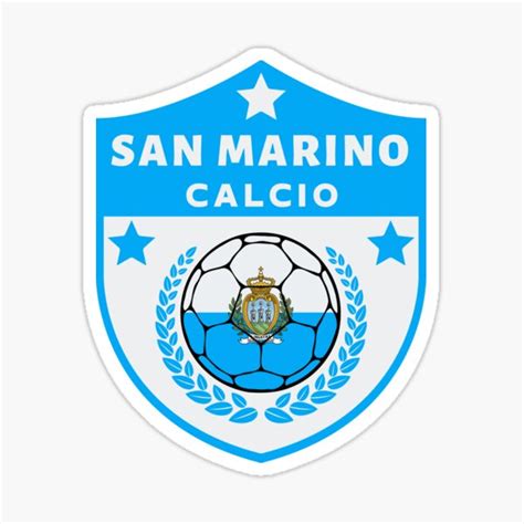San Marino Football Sticker For Sale By Footballomatic Redbubble