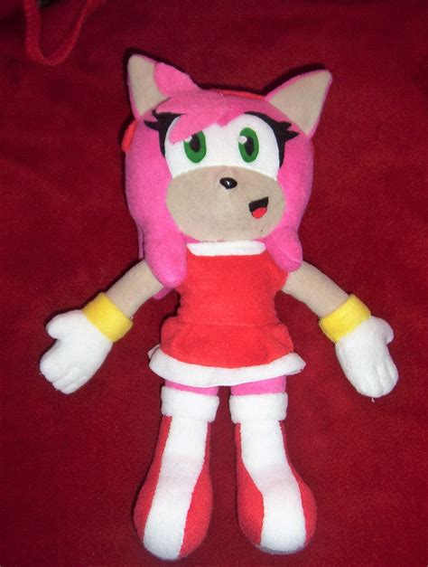 Custom Amy Rose From Sonic Plush Toy Made By Victimred Sonic Plush