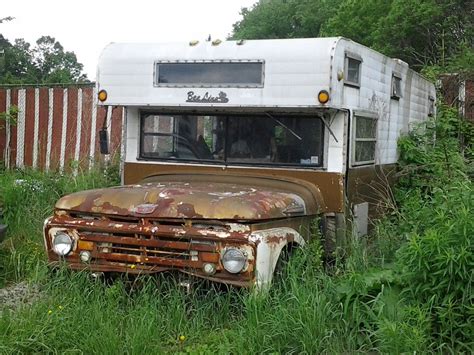 Free delivery and returns on ebay plus items for plus members. Early 60's Ford F350/Bee Line RV, "resting" Photo by ...