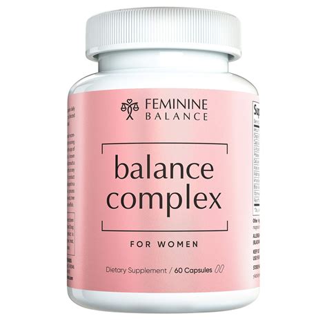 Balance Complex Vaginal Health Dietary Supplement 60 Capsules