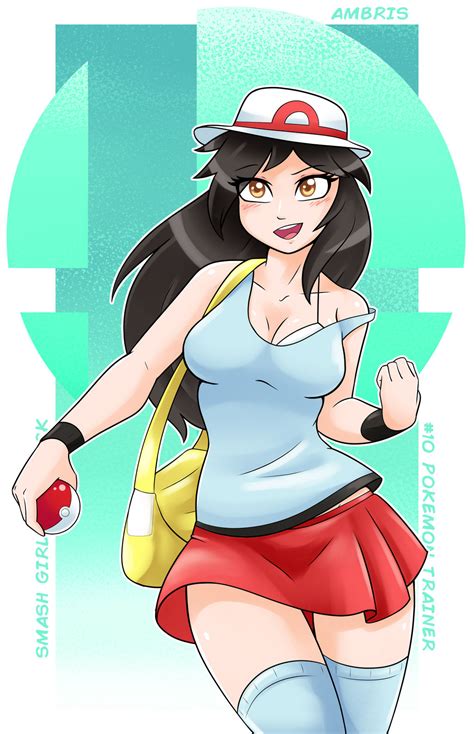 Smash Girls Art Pack 10 Pokemon Trainer By Ambris On Deviantart
