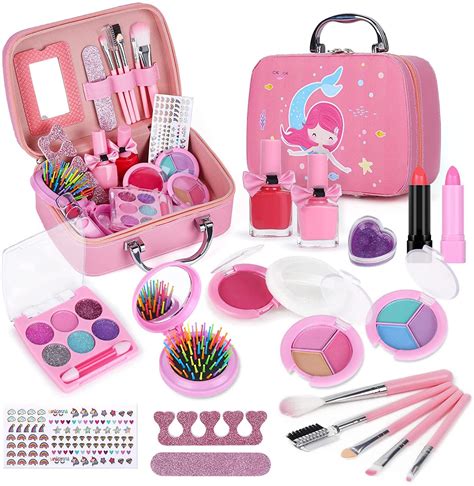 Buy Jorunb Kids Makeup Kit For Girl 20pcs Washable Makeup Set Toy With
