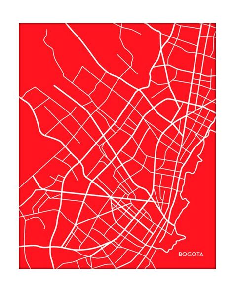Check out our cali colombia map selection for the very best in unique or custom, handmade pieces from our prints shops. Bogota, Colombia | Map art, Line art, Art drawings
