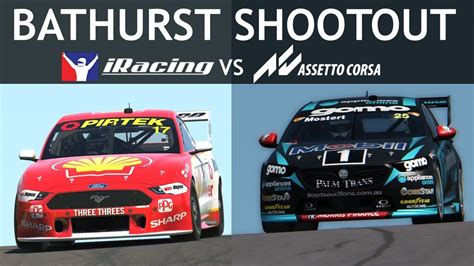 V Supercars From Iracing And Assetto Corsa Clash In A Virtual Bathurst