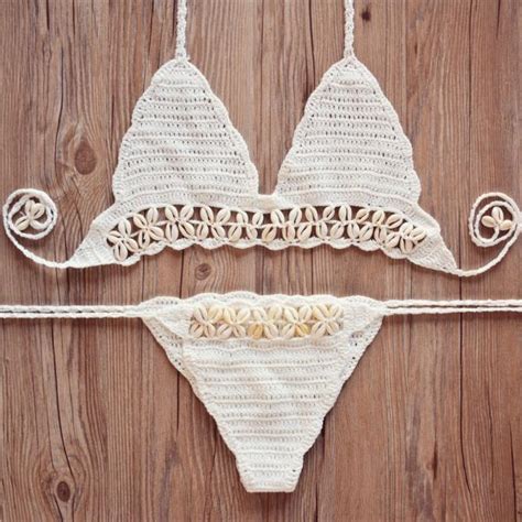 Handmade Crochet Bikini Set On Luulla