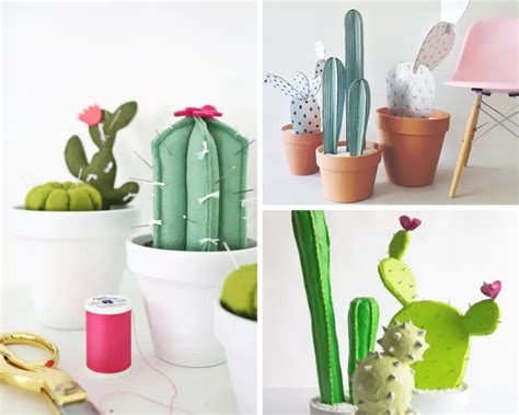 5 Diy Pour Créer Vos Cactus Déco Cocon Décoration And Slow Living