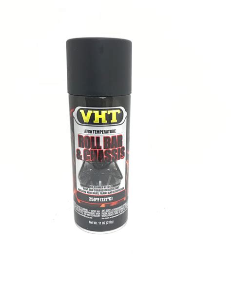 Vht Sp671 High Temperature Satin Black Roll Bar And Chassis Paint 11