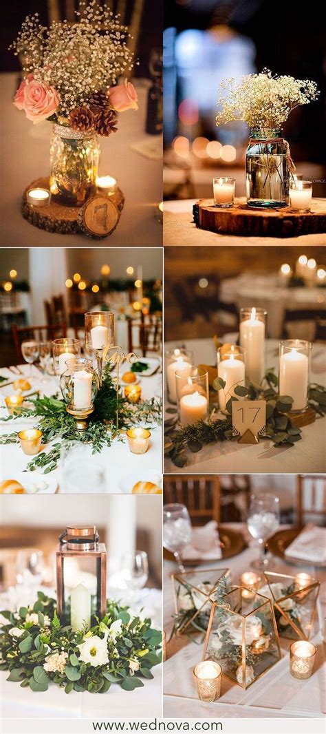 Elegant Rustic Wedding Table Decorations On A Budget 44