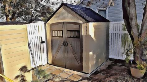 How to lay a foundation base for a backyard storage shed - Rubbermaid