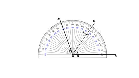 Draw An Angle Of 110° With The Help Of A Protractor And Bisect It