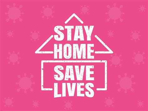Stay Home Save Lives By Ahmed Iqbal On Dribbble