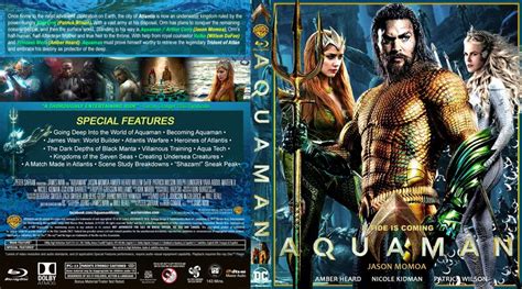 Aquaman 2019 V2 Blu Ray Custom Cover Blu Ray Movies Black Manta