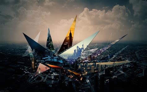 Abstract City Wallpapers Wallpaper Cave
