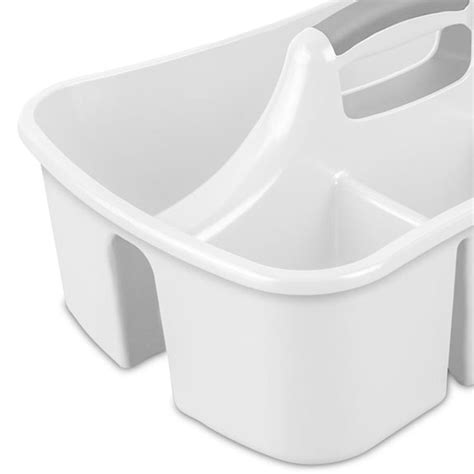 Sterilite Divided Storage Ultra Caddy With 4 Compartments And Handles