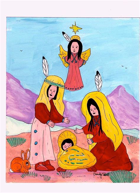 Native American Nativity Nativity Digital Download Digital Design