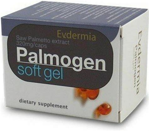 Evdermia Palmogen Saw Palmetto Extract 320mg 30 μαλακές κάψουλες