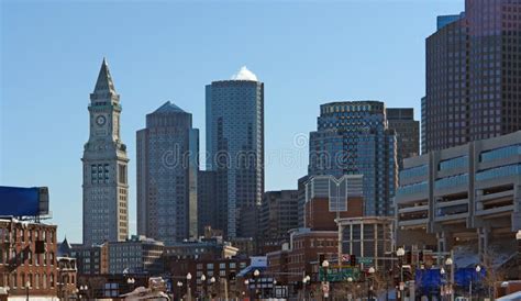 Boston City Scenery Stock Image Image Of Cityscape Skyline 34733429