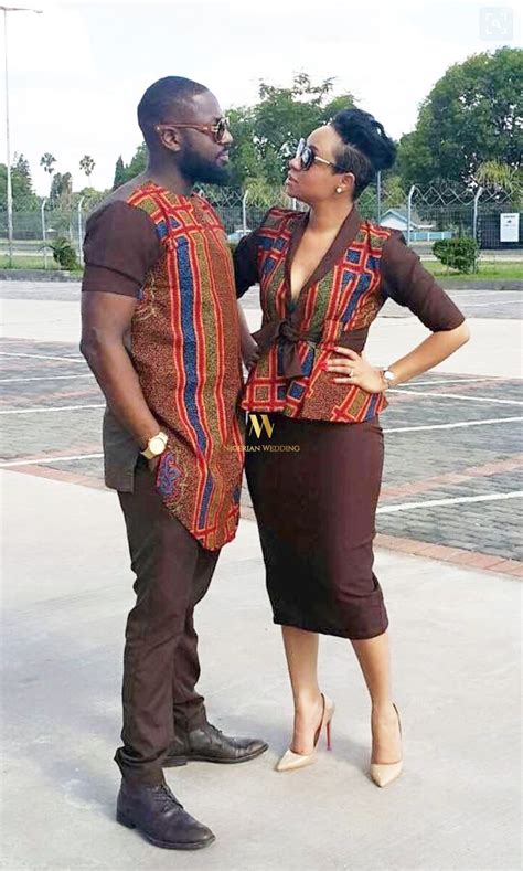 Nigerian Couple Matching Outfit Couple Outfits