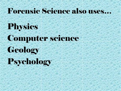 Ppt Forensic Science Powerpoint Presentation Free Download Id1788838