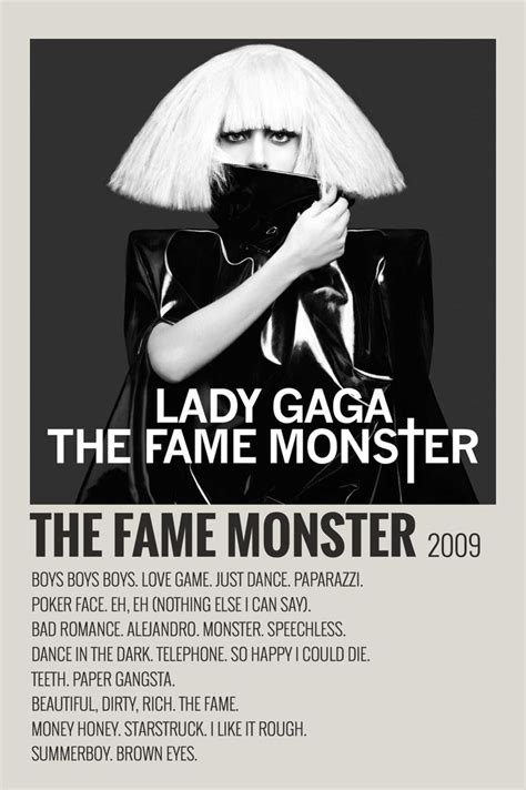 The Fame Monster By Maja Lady Gaga Albums The Fame Monster