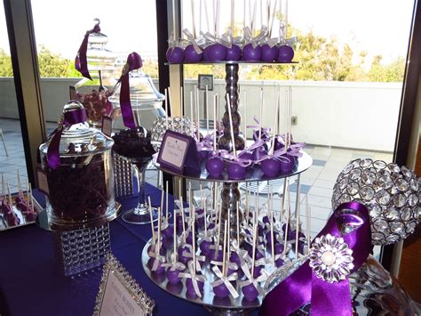 pin by oc sugar mama on purple candy and dessert table purple wedding theme elegant candy