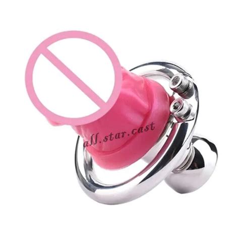 Inverted Chastity Cage Creative Sissy Combination Cage Stainless Steel Rings 3358 Picclick