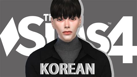 The Sims 4 Cas Korean Boy Youtube Vrogue