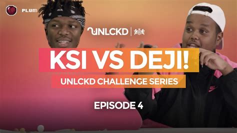 KSI AND DEJI EAT CHEESY BALLS UNLCKD Challenge Series Season 2