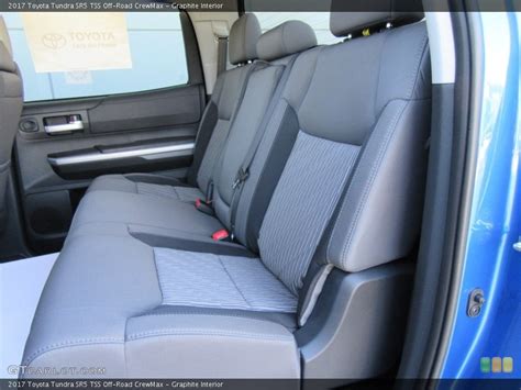 Graphite Interior Rear Seat For The 2017 Toyota Tundra Sr5 Tss Off Road