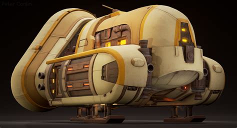 Travellers Starship — Polycount