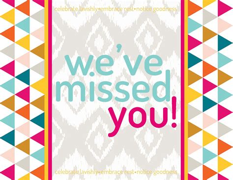 Weve Missed You Card Mopsmomsnext Pinterest Cards